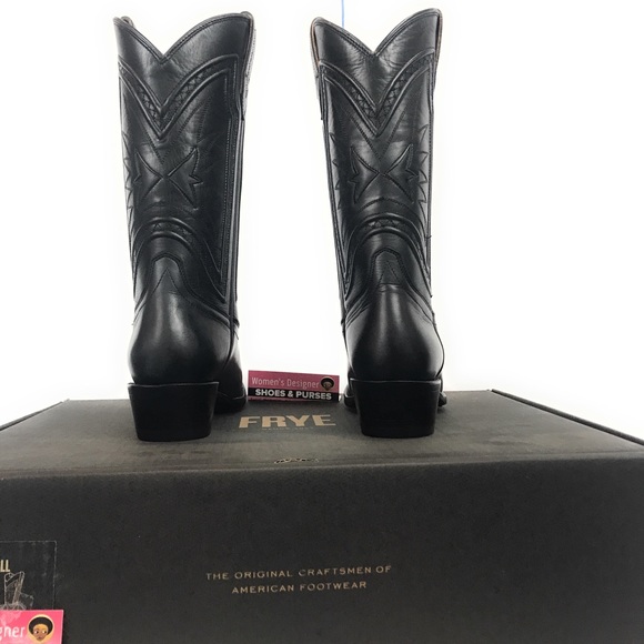 New Frye Rosaline Braid tall western boots - Picture 5 of 8